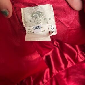Red Prom dress size 3x